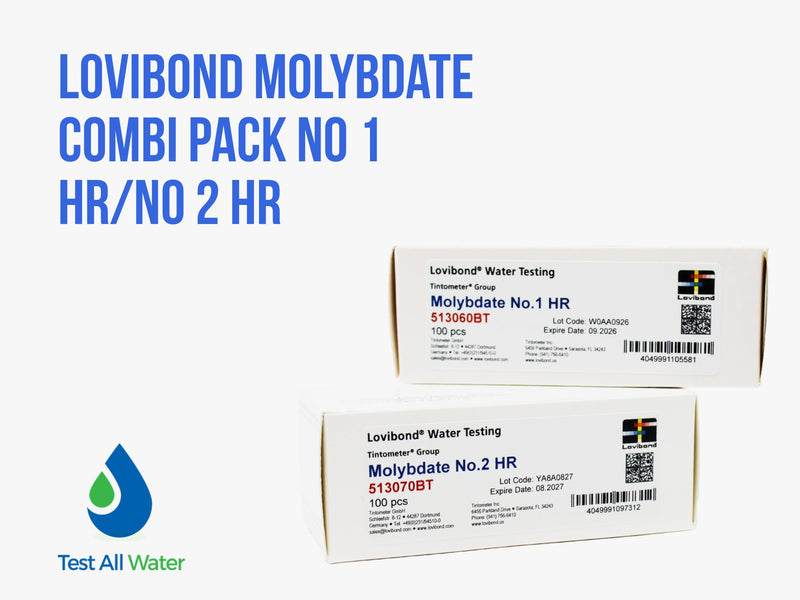 Lovibond Molybdate Combi Pack No 1 & 2 HR