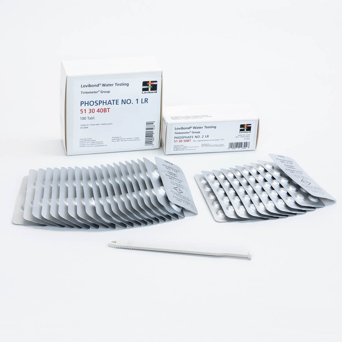 Lovibond Phosphate Low Range Combination Pack No.1 & No 2