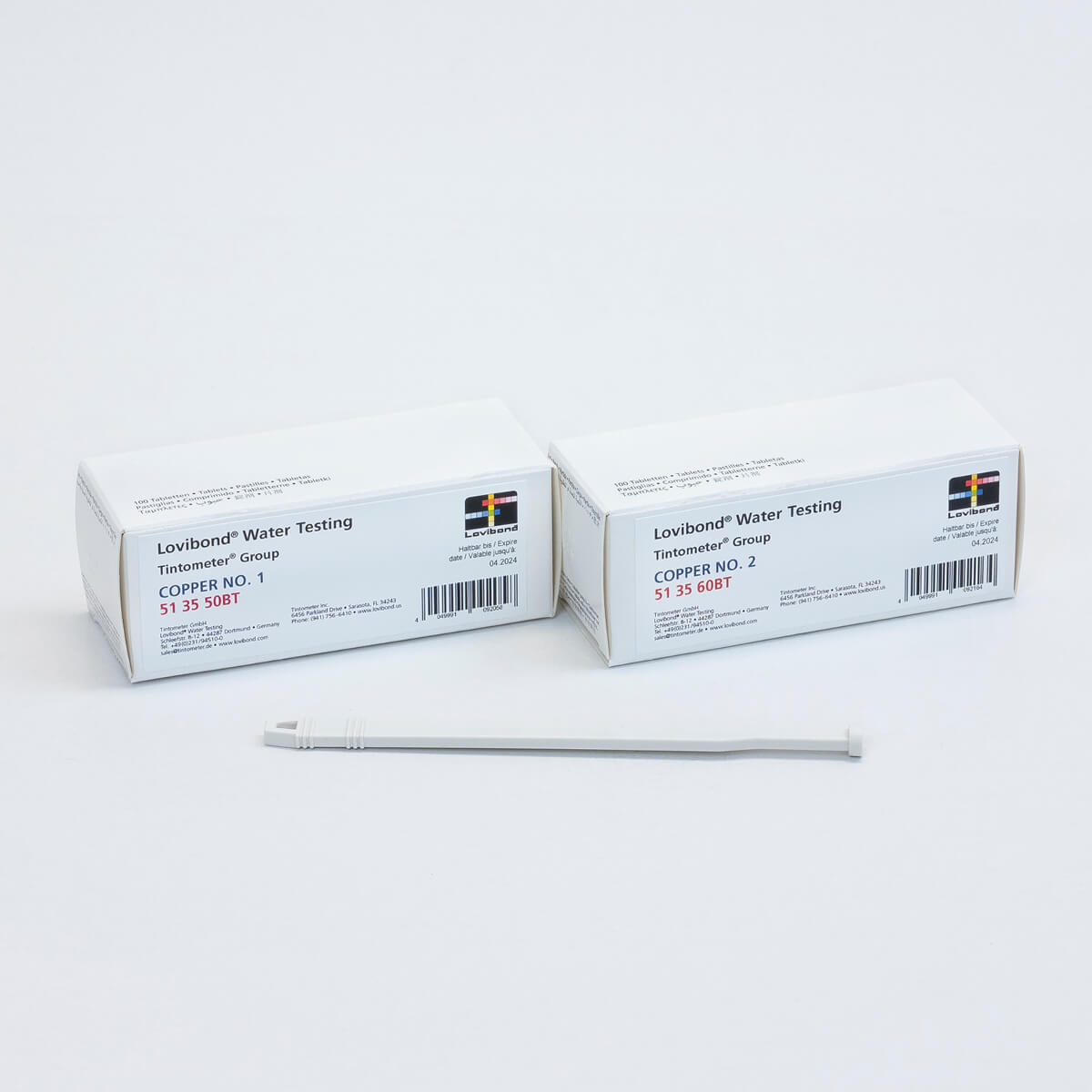 Lovibond Copper No 1/No2 Tablets Combi Pack