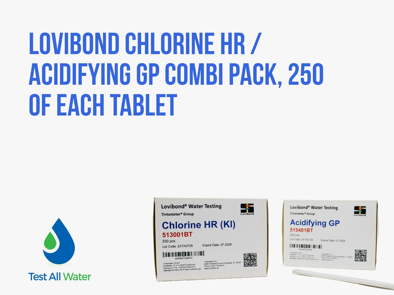 Lovibond Chlorine HR / Acidifying GP Combi Pack