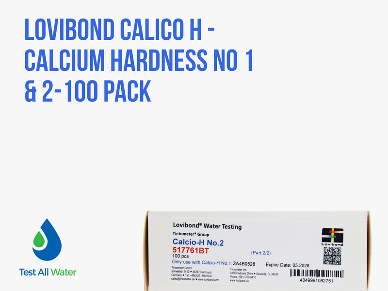 Lovibond Calico H - Calcium Hardness Tablets - No 1 & 2