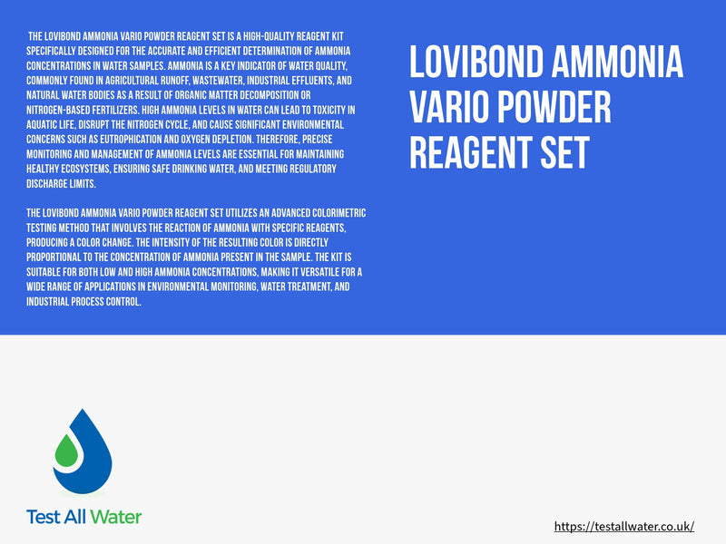 Ammonia Vario Powder Reagent Set