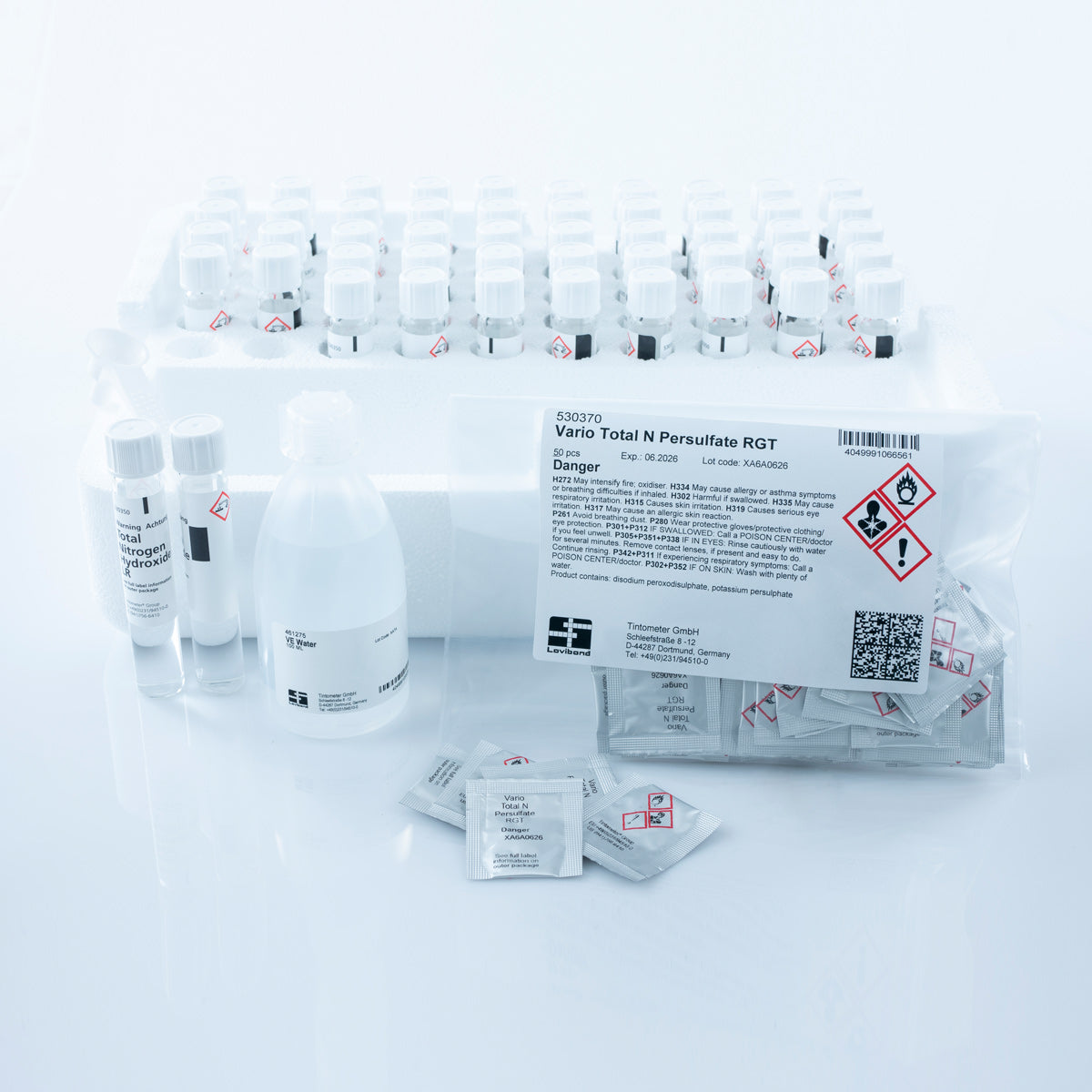 Lovibond Vario Total Nitrogen LR Set, 50 tests