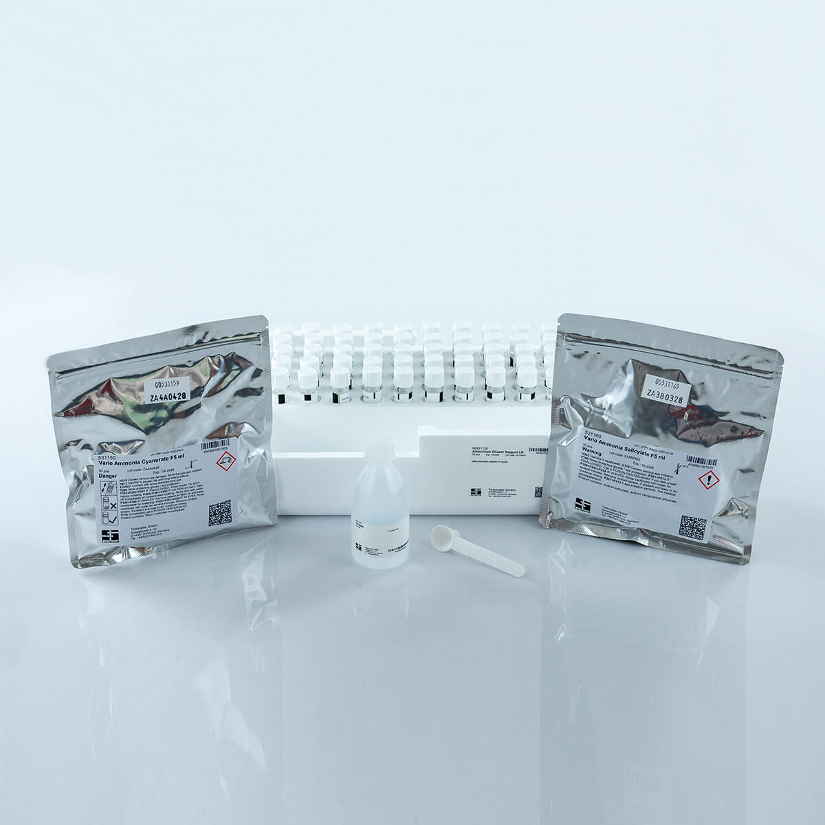 Lovibond Vario Ammonia LR Vials, 0-2.5mg/l, 50 tests