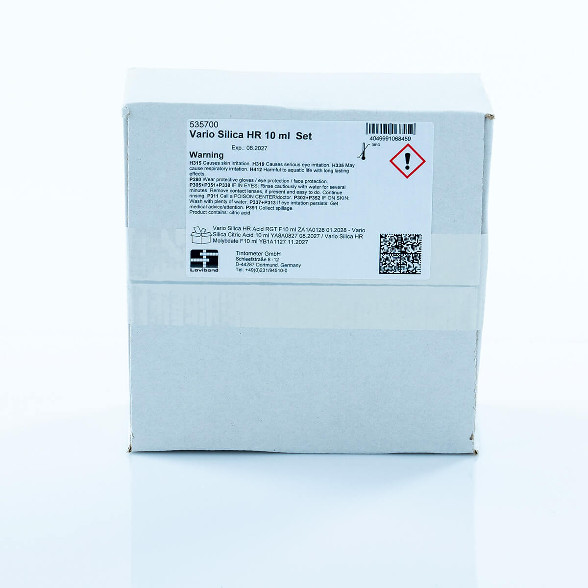Lovibond Vario Silica HR PP 0-100mg/l