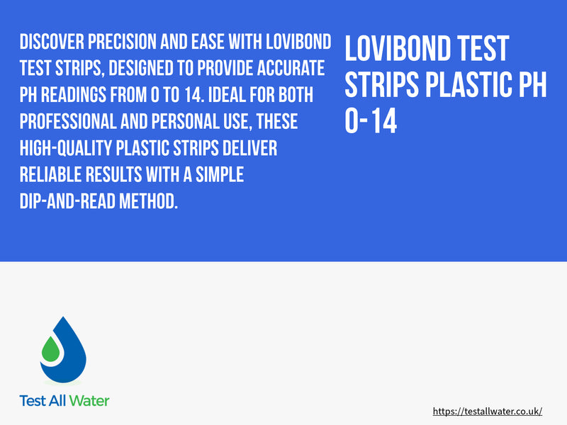 Lovibond Test Strips Plastic pH 0-14