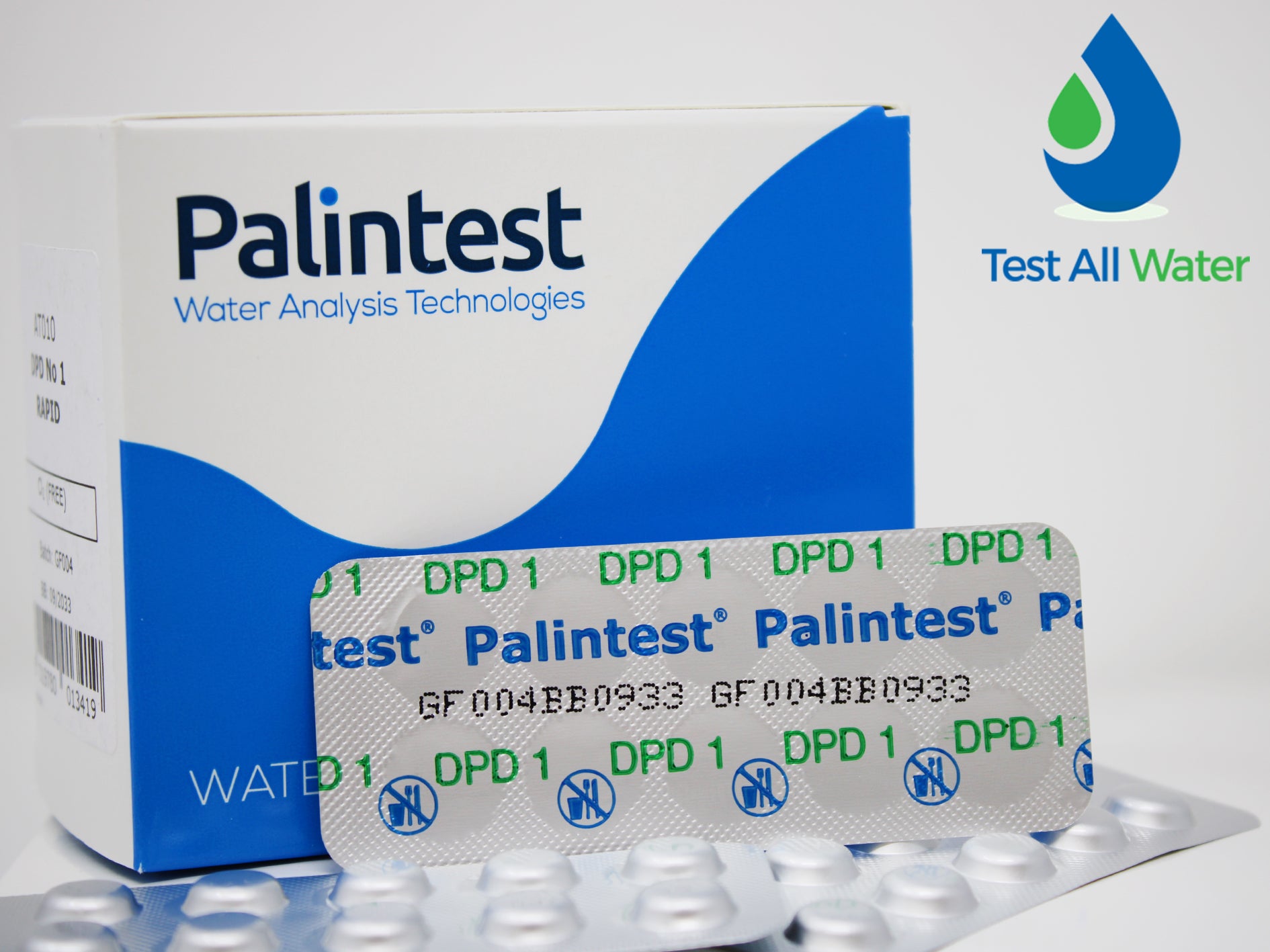 Palintest DPD No 1 Rapid Dissolve  250 Tablets  (Replaced by AT050)