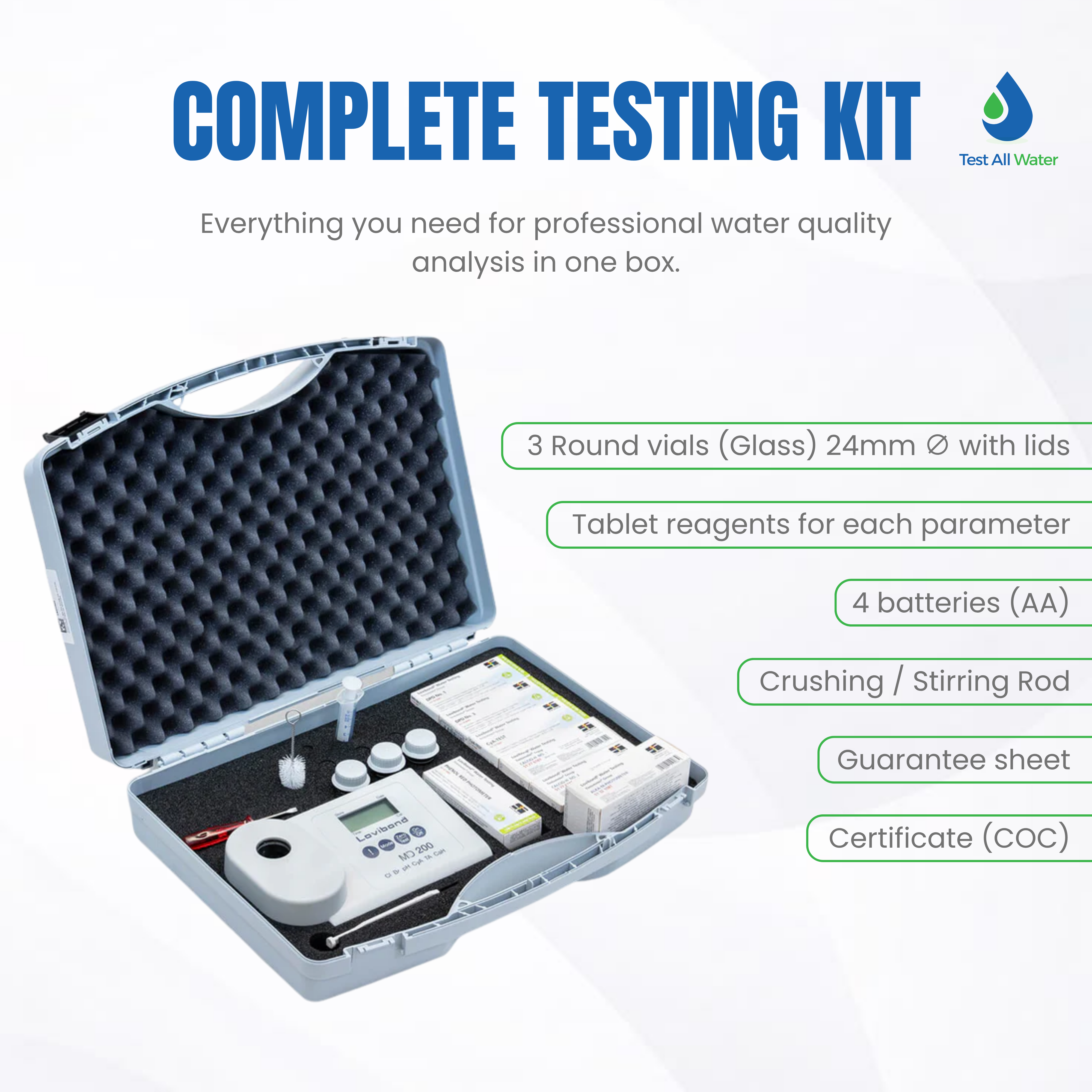 Lovibond MD 200 Pool Control 6 in 1