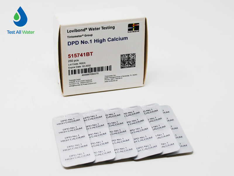 Lovibond DPD No 1 High Calcium Tablets