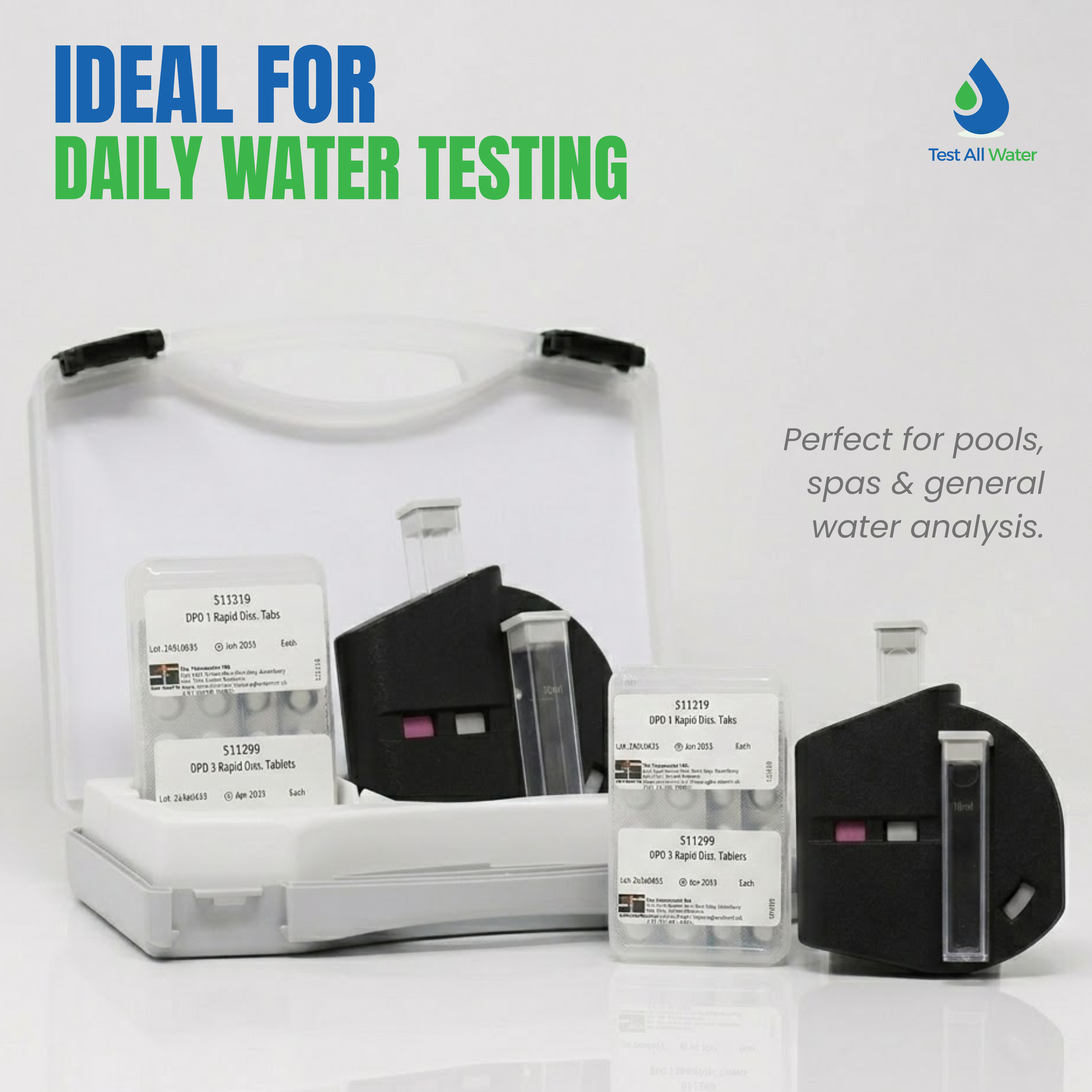 Lovibond Checkit Comparator Chlorine 0-4 mg/l Test Kit