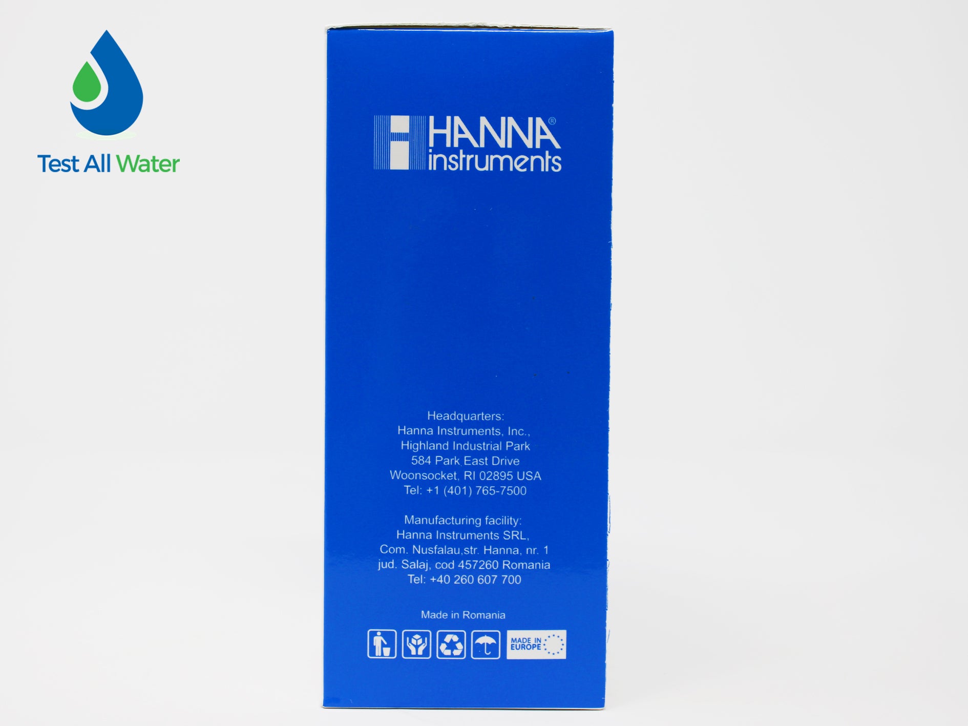 Hanna Instruments-77100P Combination pH/EC Buffer Kit 1413 uS/cm & 7.01 pH 10 x 10 sachets