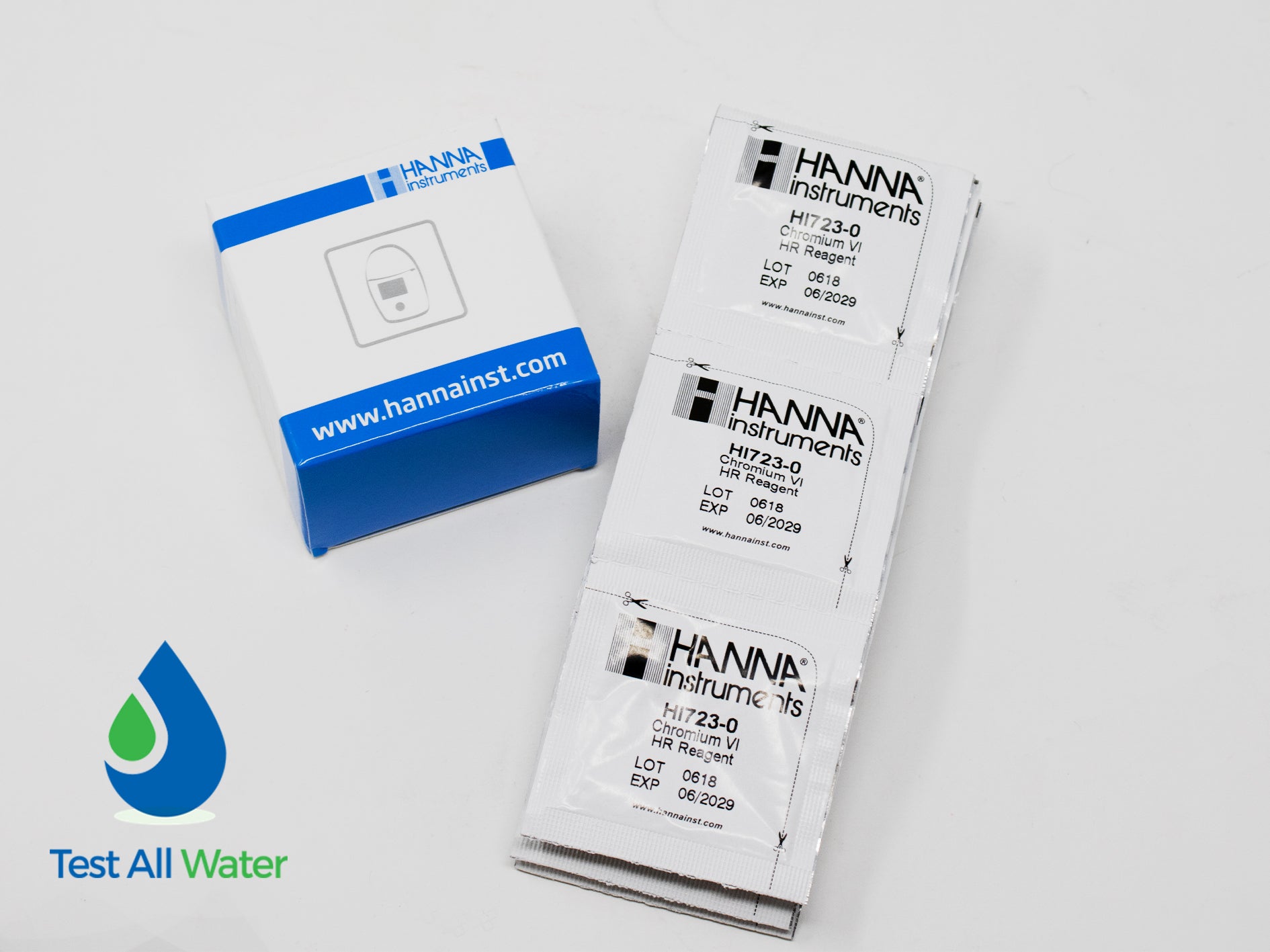 Hanna Instruments HI-723-25 Reagents for HI-723 Chromium HR Checker