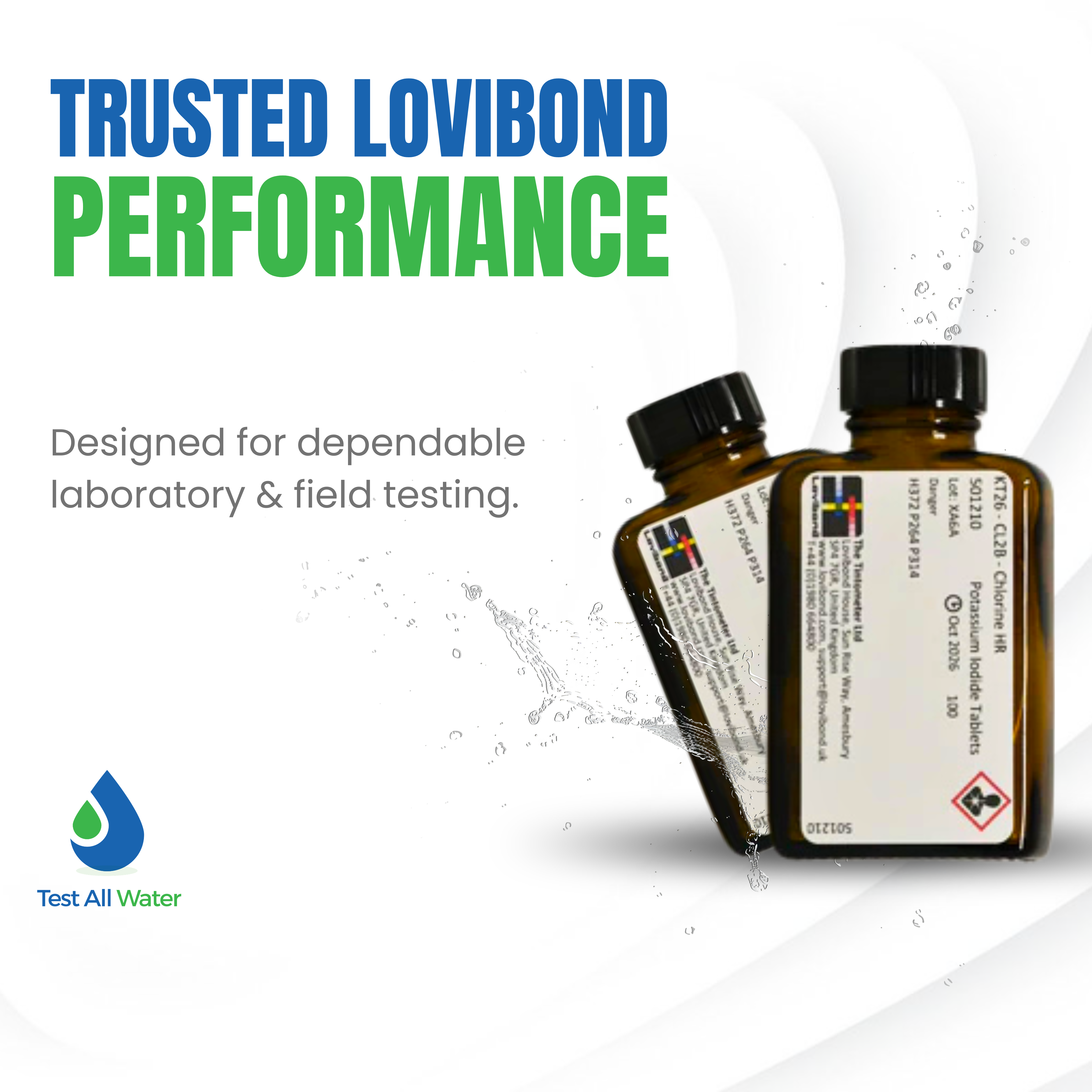 Lovibond Potassium Iodide Tablets Bottle