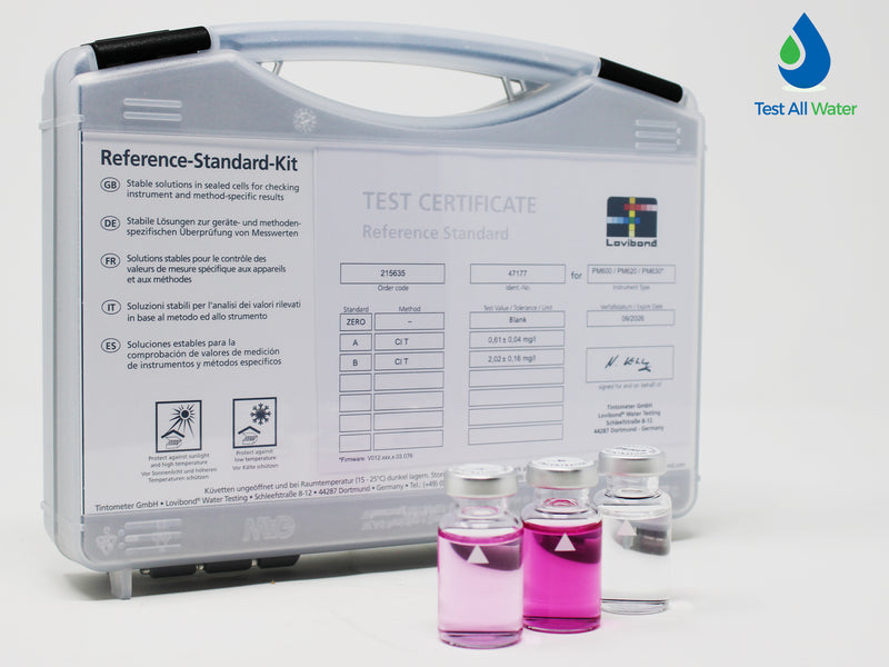 Lovibond Reference Standard Kit Chlorine - 0.5 and 2.0 mg/l (MD/PM 600 series)