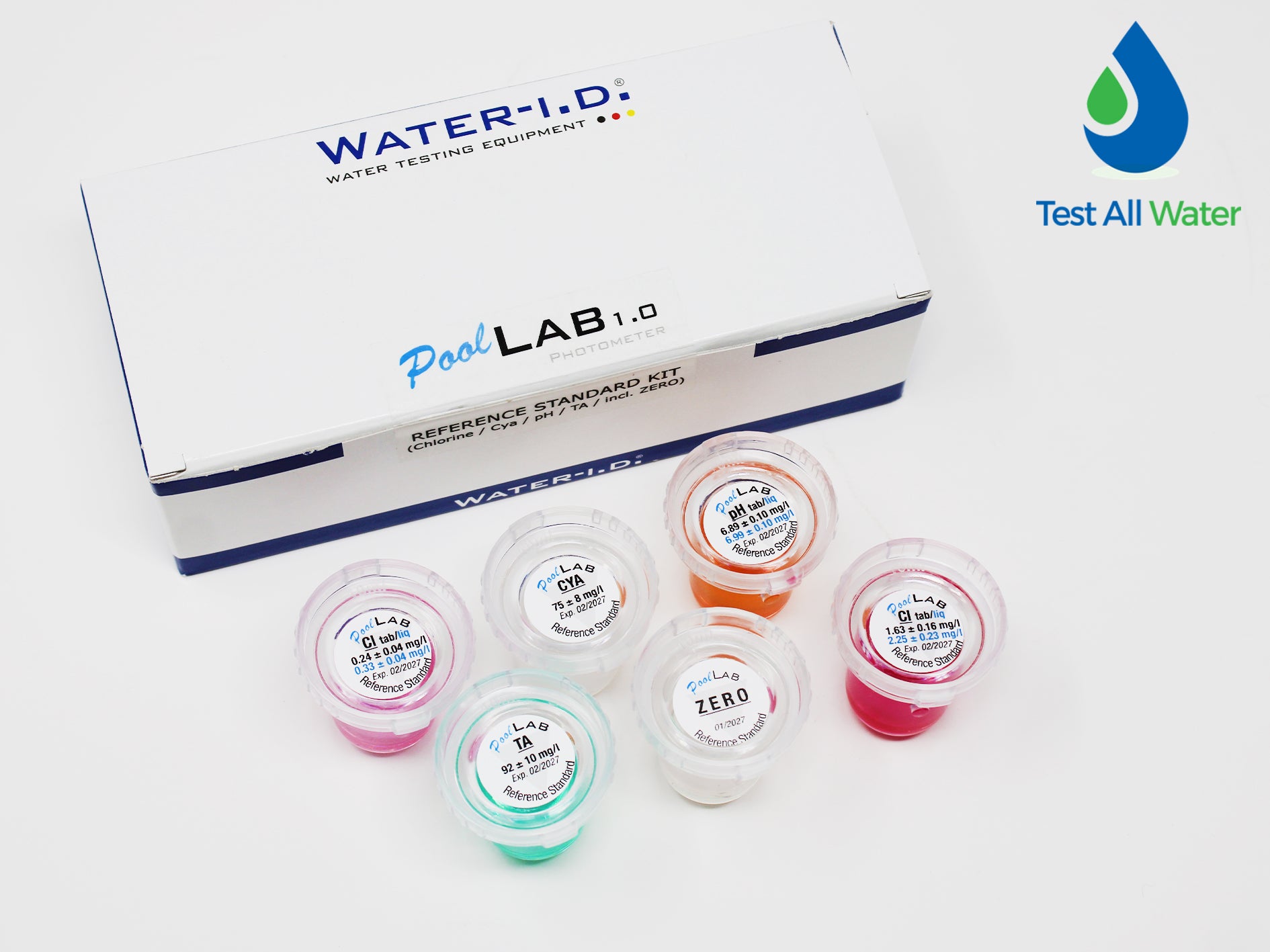 Poollab 1.0 Standards Set chlorine