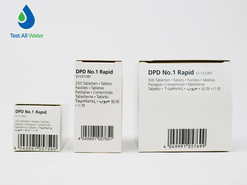 Lovibond DPD No 1 Rapid Dissolve Tablets