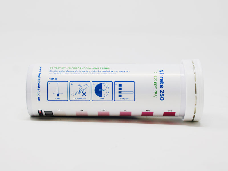 Aquarium Nitrate 250, 50 strips/pk Test All Water