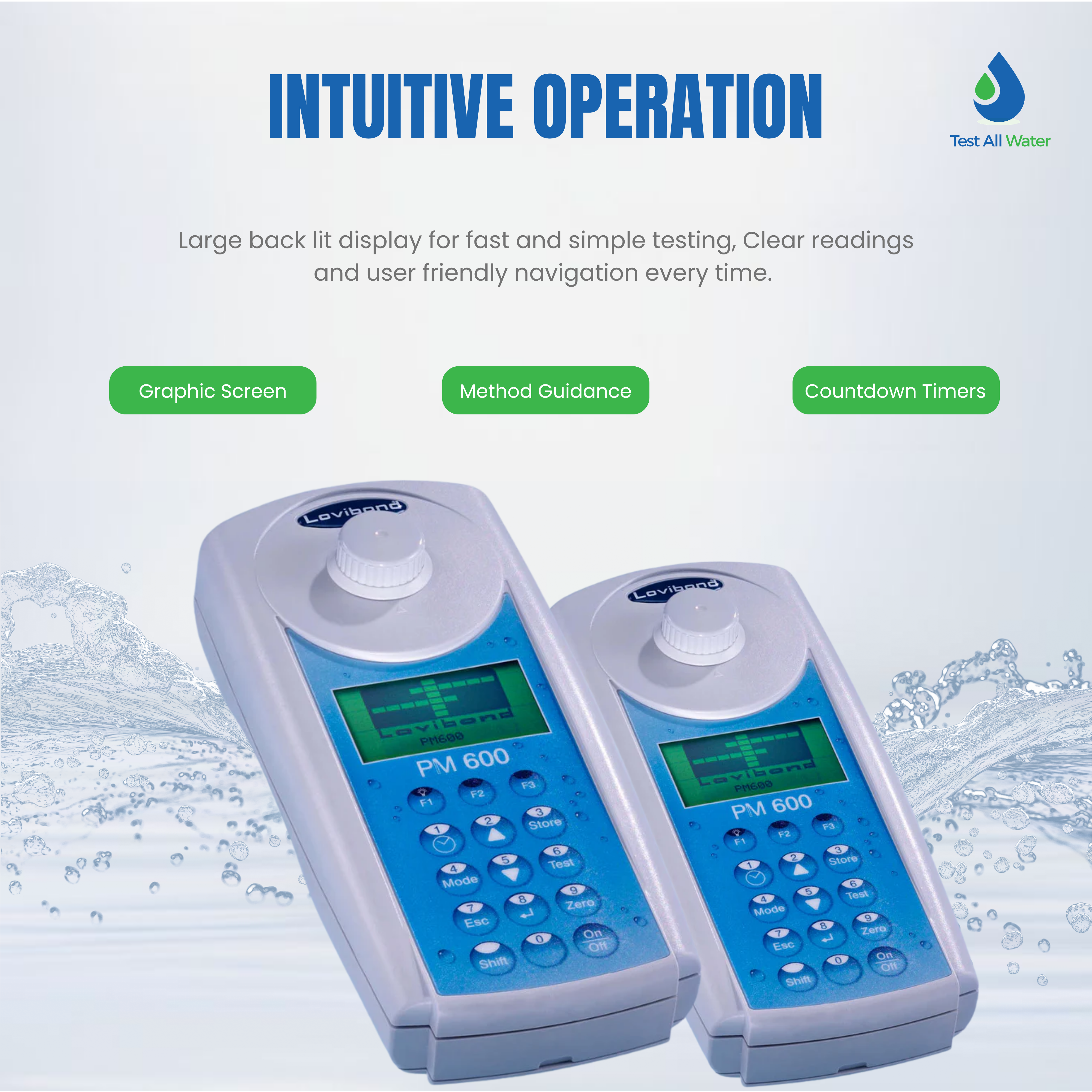 Lovibond Pool Control 12 in 1 Photometer PM600