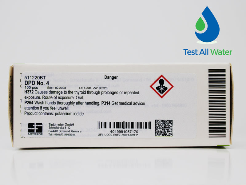 Lovibond DPD 4 Comparator/Photometer Reagents