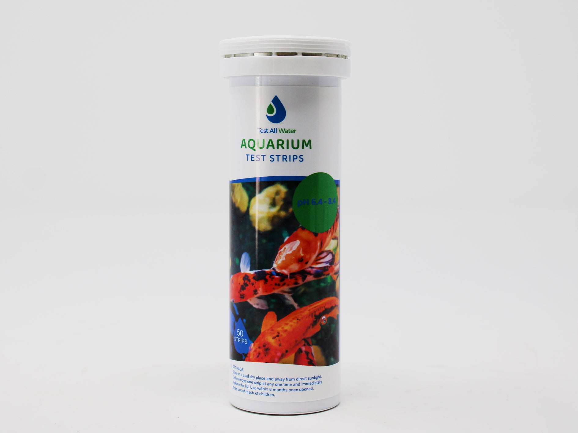 Aquarium pH 6.4 - 8.4, 50 strips/pk Test All Water