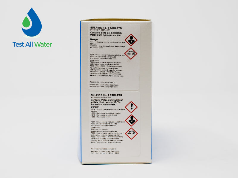 Palintest Sulphide Photometer Reagents