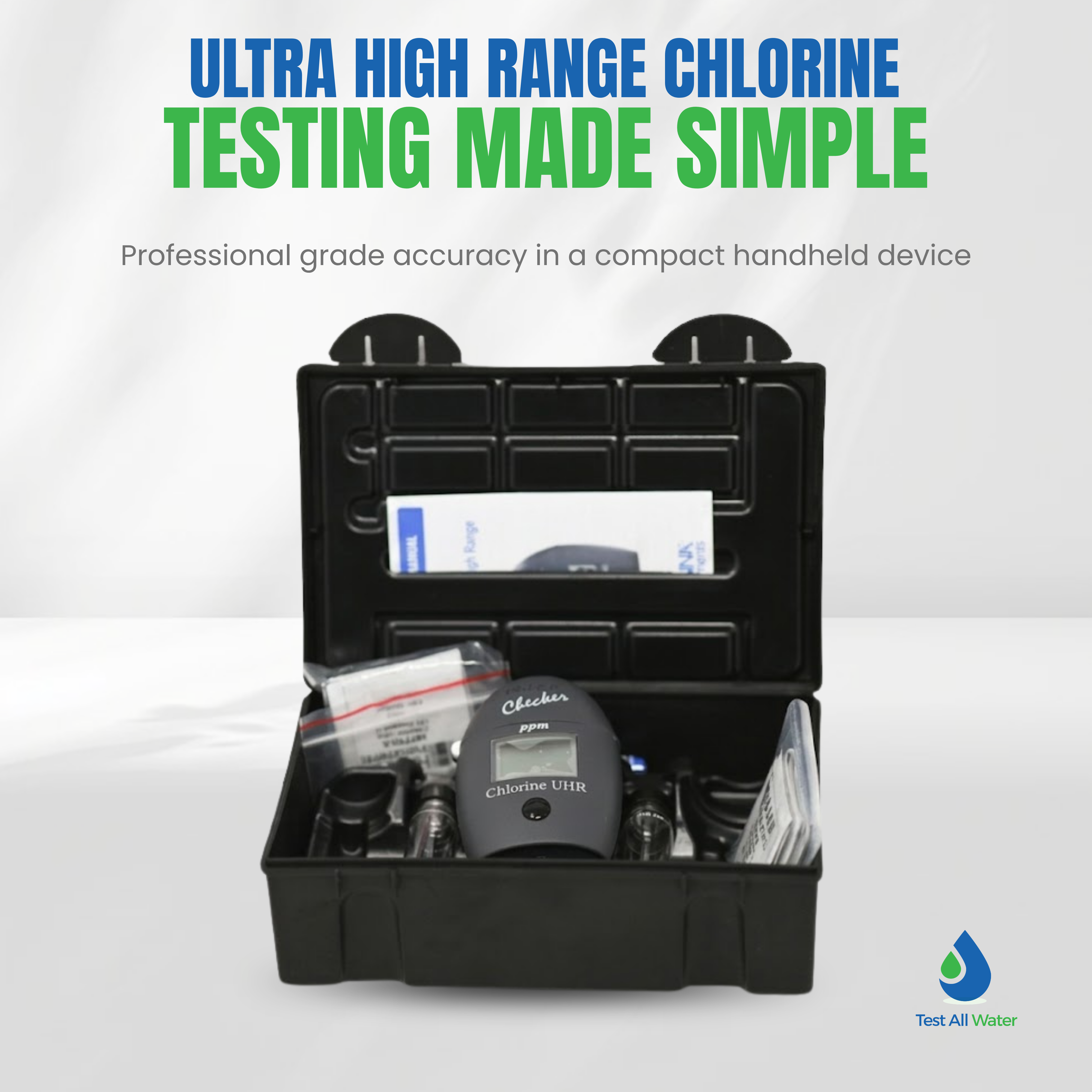 Hanna Instruments-771 Chlorine Ultra High Range Handheld Colorimeter, Checker®HC