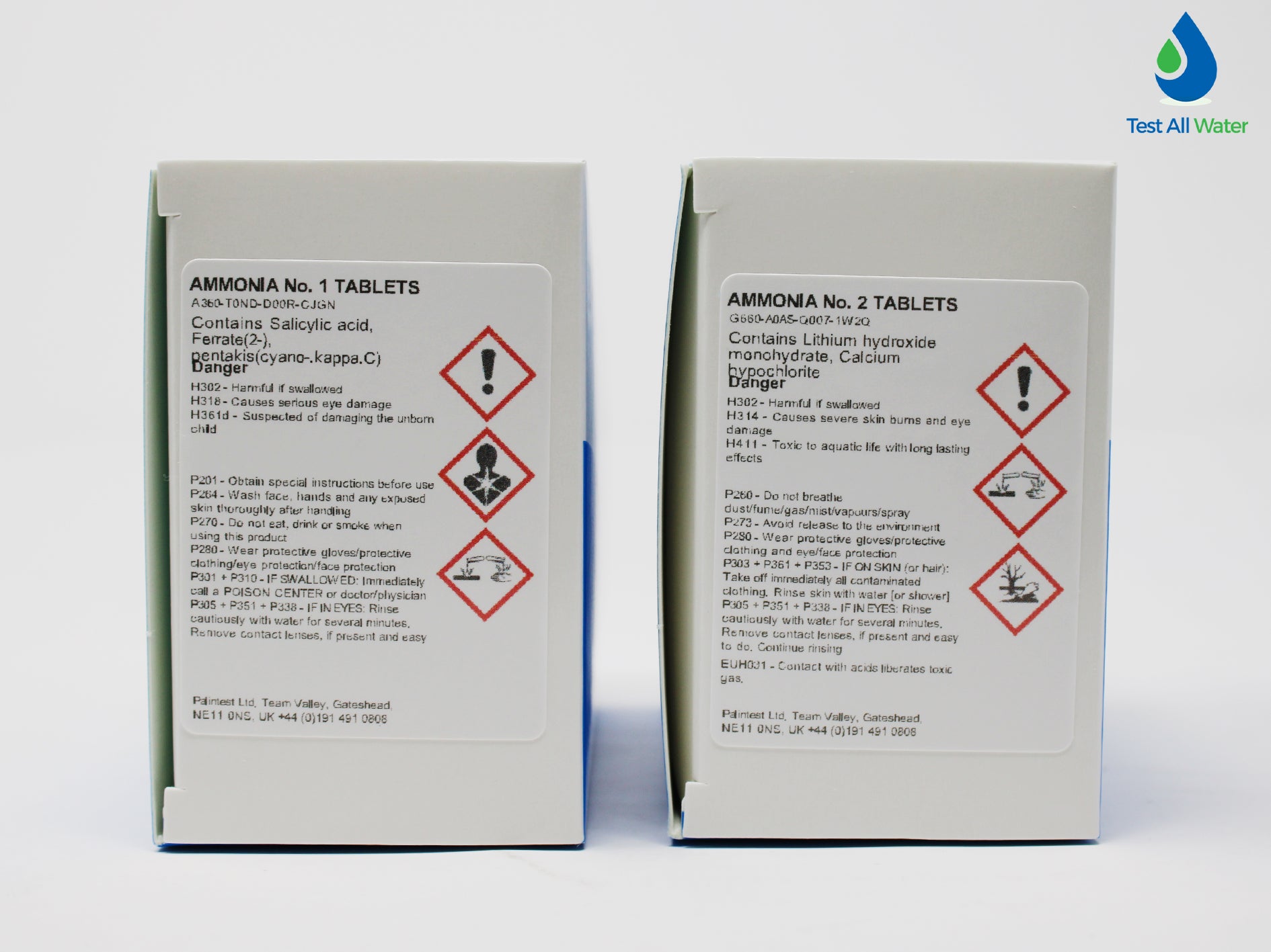Palintest Ammonia Reagents