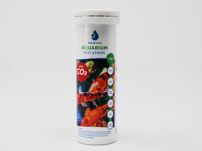 Aquarium 7 in 1 Test Strips, 50 strips/pk Test All Water