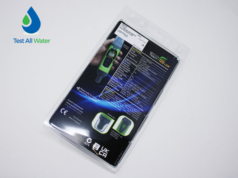 Eutech Waterproof EcoTestr TDS Low with ATC, 1 point Calibration