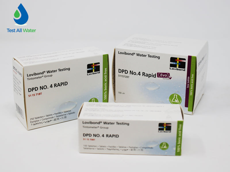 Lovibond DPD 4 Rapid Dissolve Tablets