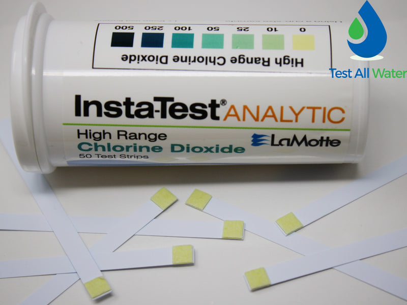 La Motte Insta Test Chlorine Dioxide 0- 500 Test Strips