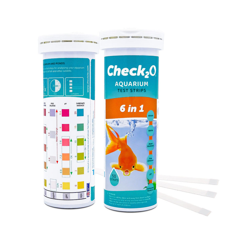 Check₂O Aquarium 6 in 1 Test Strips