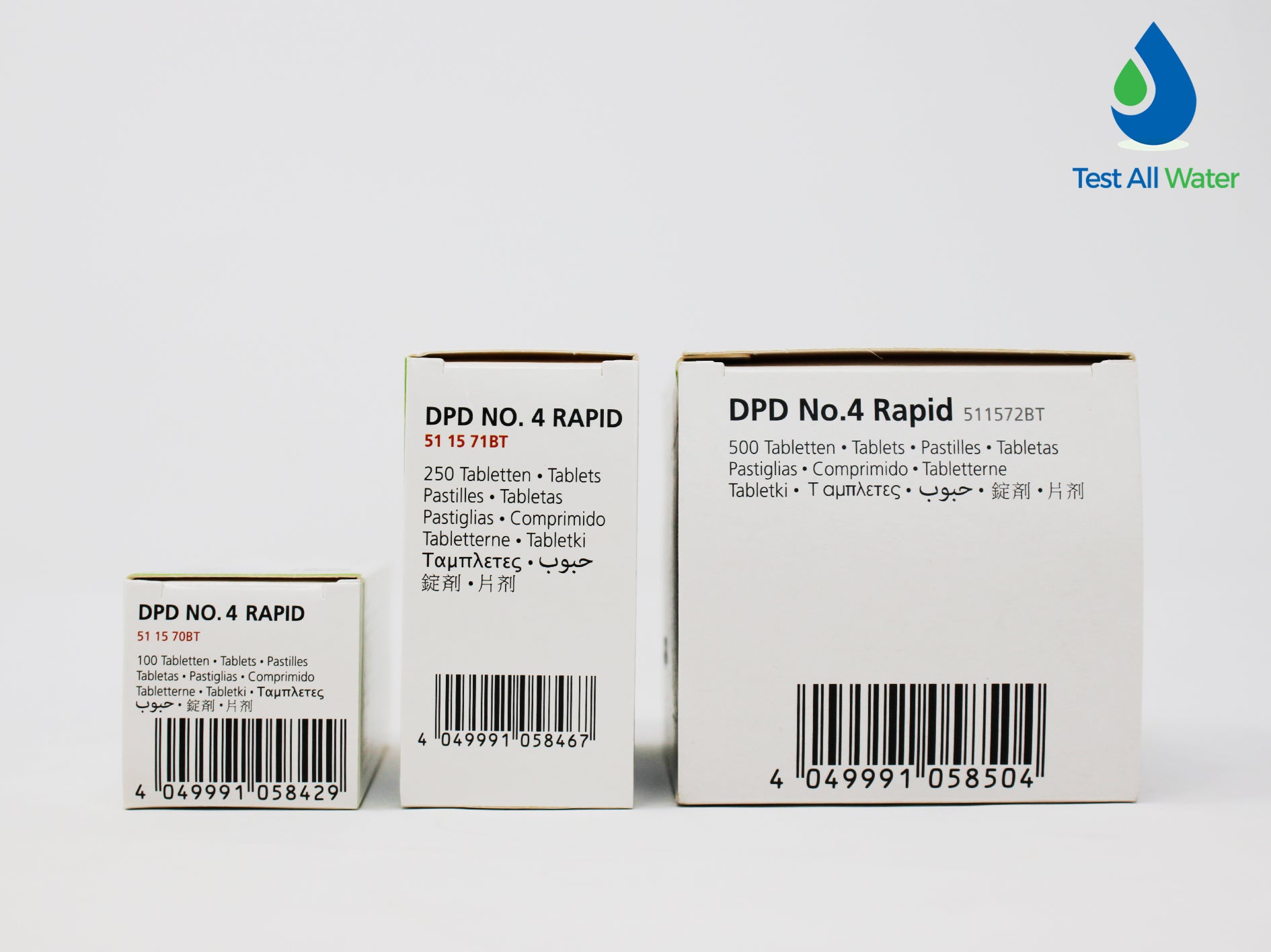 Lovibond DPD 4 Rapid Dissolve Tablets