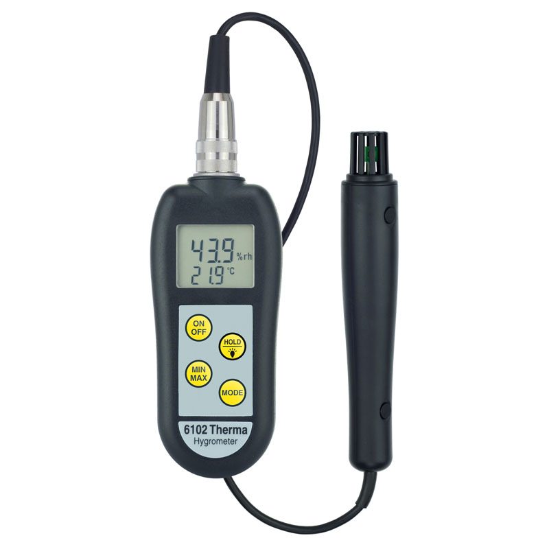 6100/6102 Therma-Hygrometers | Interchangeable Remote Probes