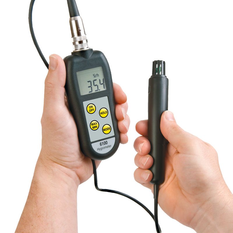 6100/6102 Therma-Hygrometers | Interchangeable Remote Probes
