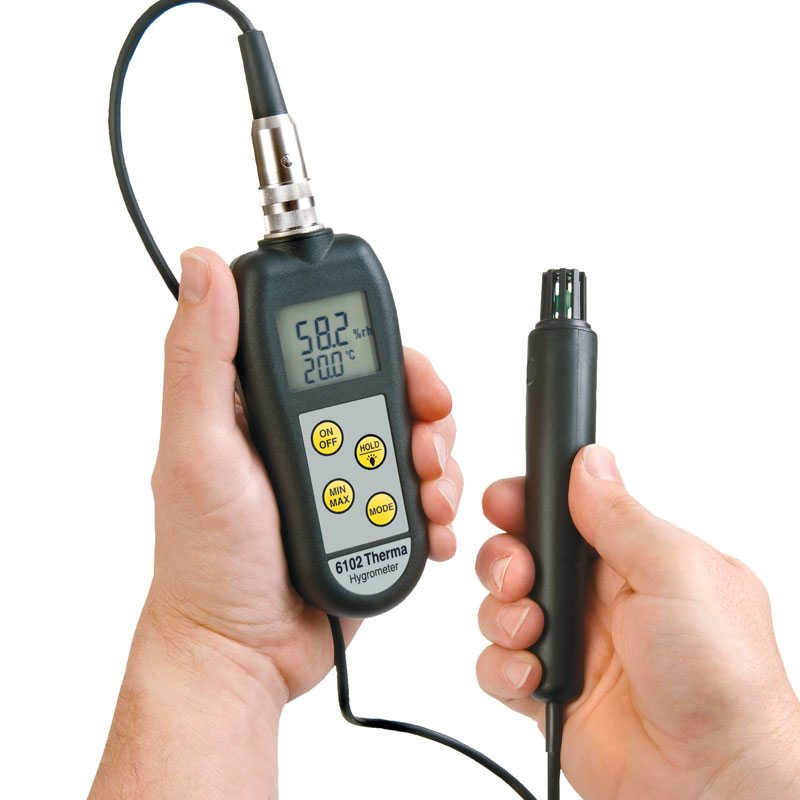 6100/6102 Therma-Hygrometers | Interchangeable Remote Probes