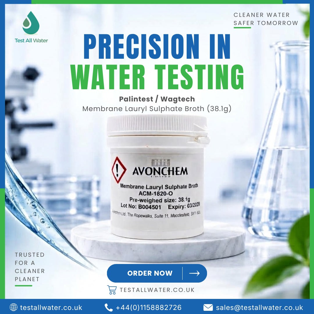 Palintest/Wagtech Membrane Lauryl Sulfate Broth, 38.1g