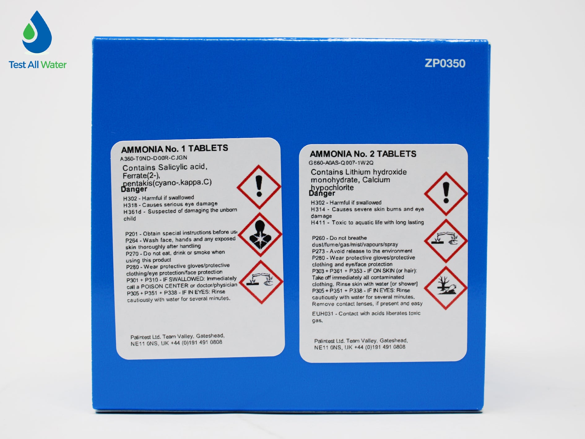 Palintest Ammonia Reagents