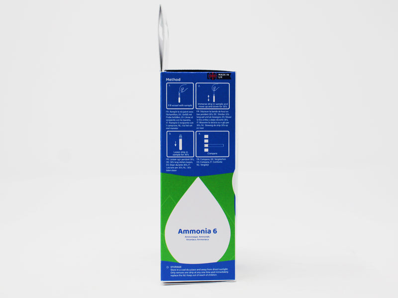Aquarium Ammonia 6, 50 strips/pk Test All Water