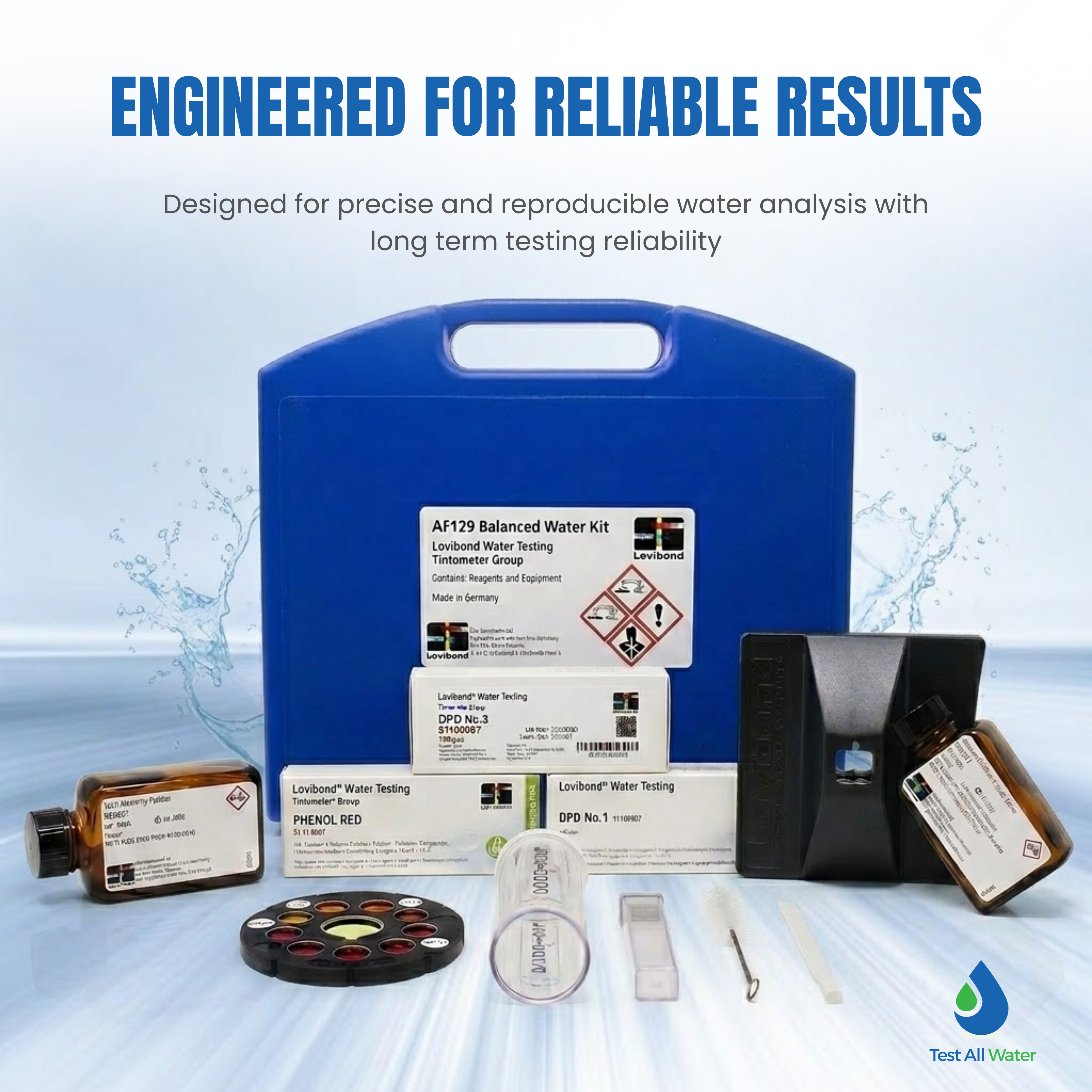 Lovibond AF129 Comparator Balanced Water Test Kit