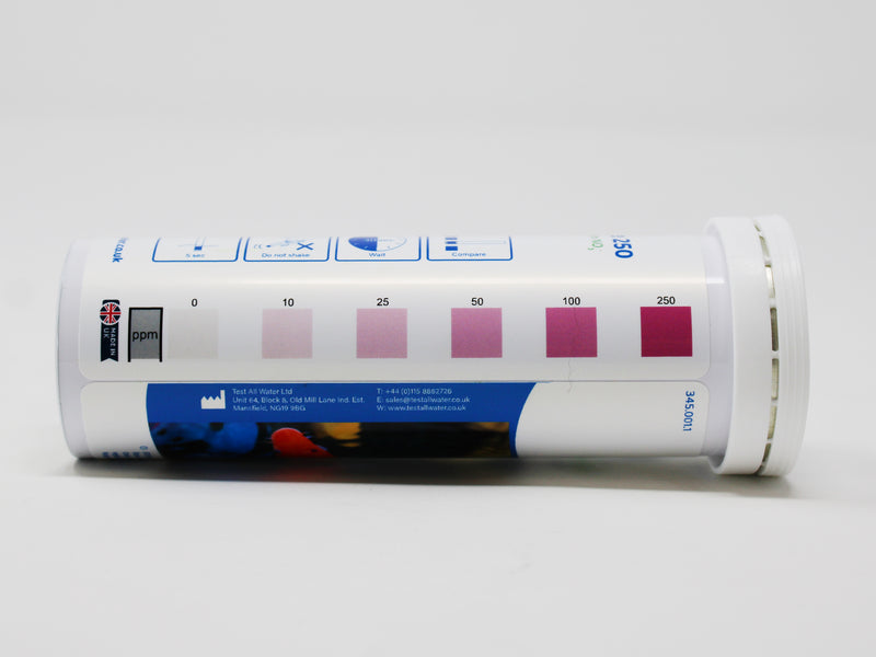 Aquarium Nitrate 250, 50 strips/pk Test All Water