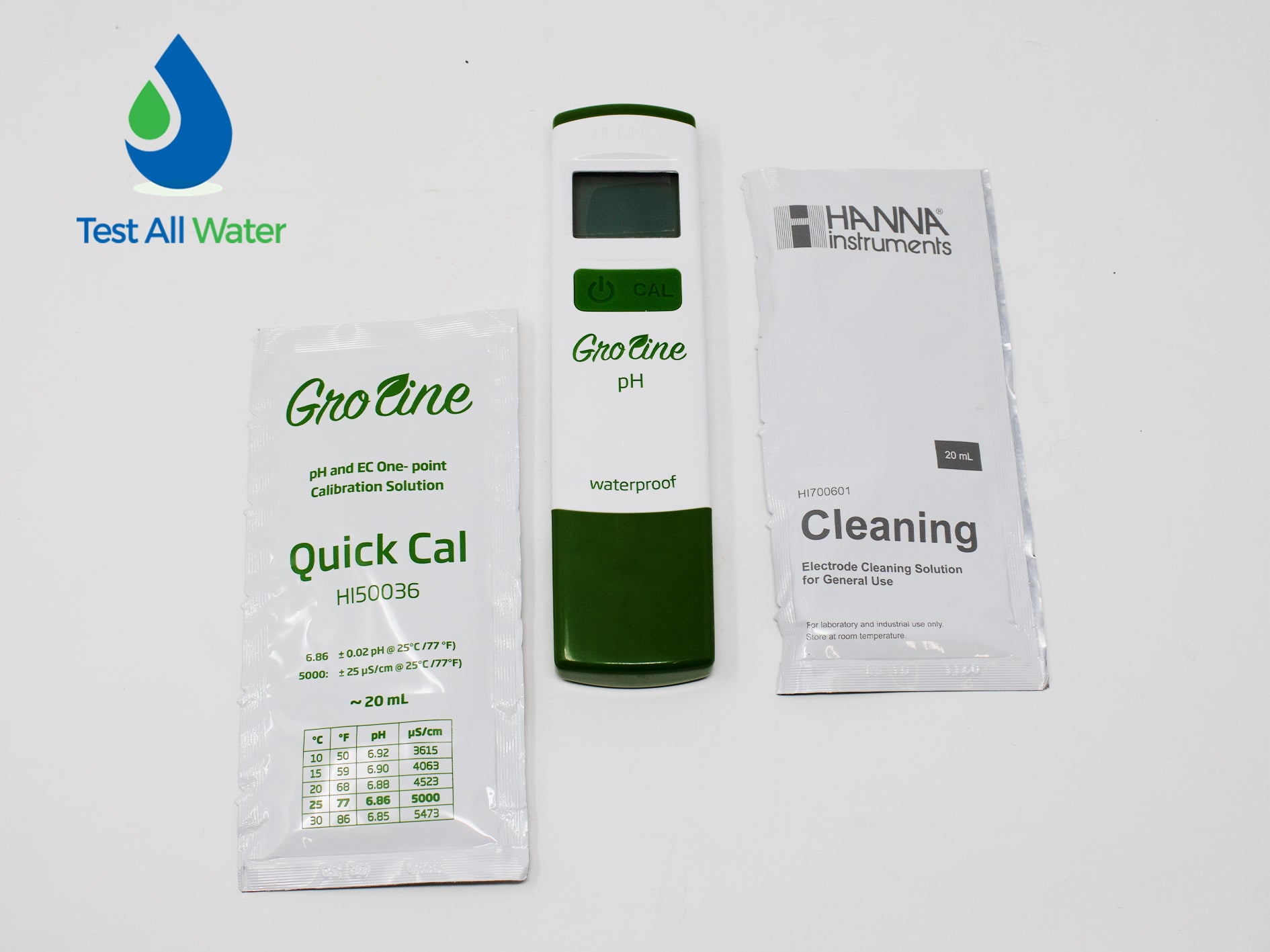 Hanna Instruments-98118 GroLine Waterproof Hydroponic pH & Temperature Tester