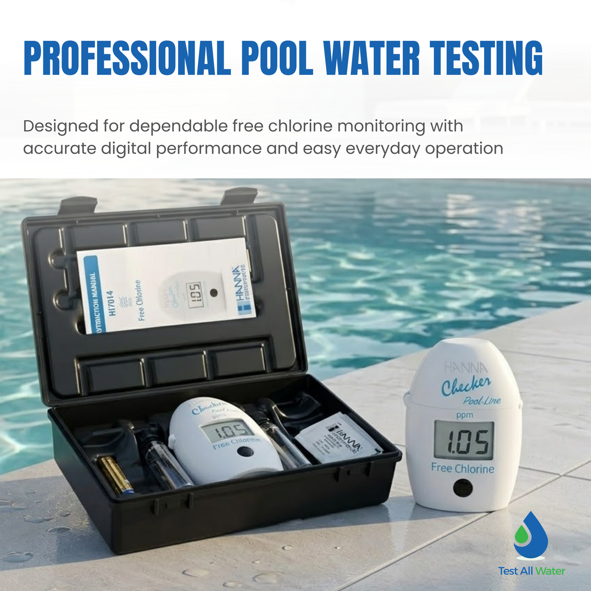 Hanna Instruments HI-7014 Free Chlorine Checker Clearance Item