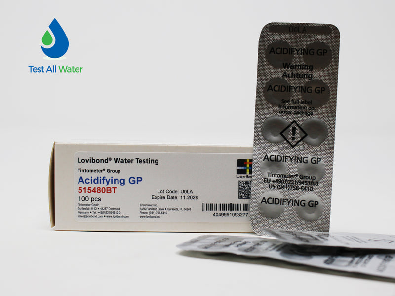 Lovibond Acidifying GP Tablets