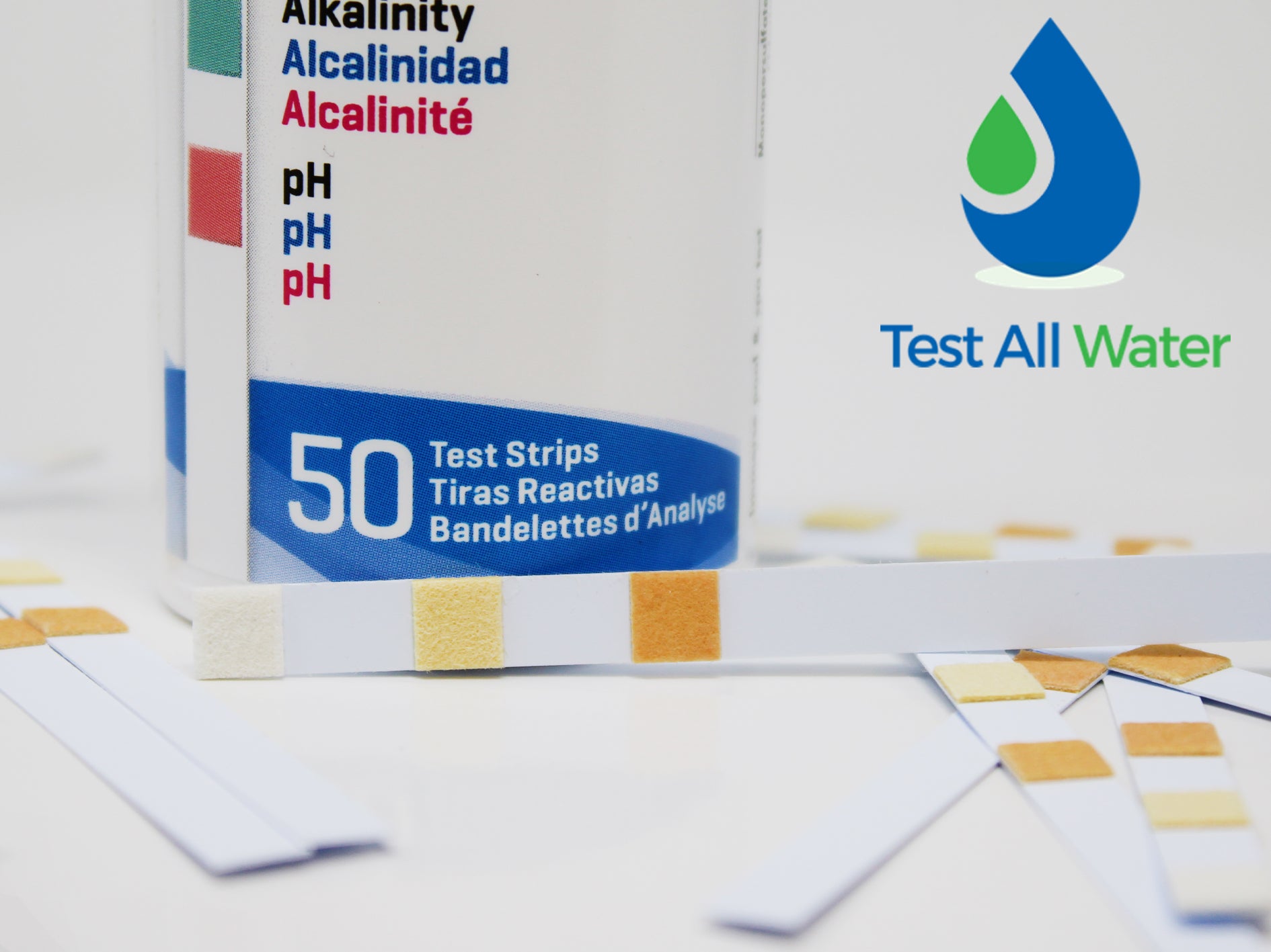 La Motte Insta-TEST® Monopersulfate (MPS), Alkalinity, pH Test Strips