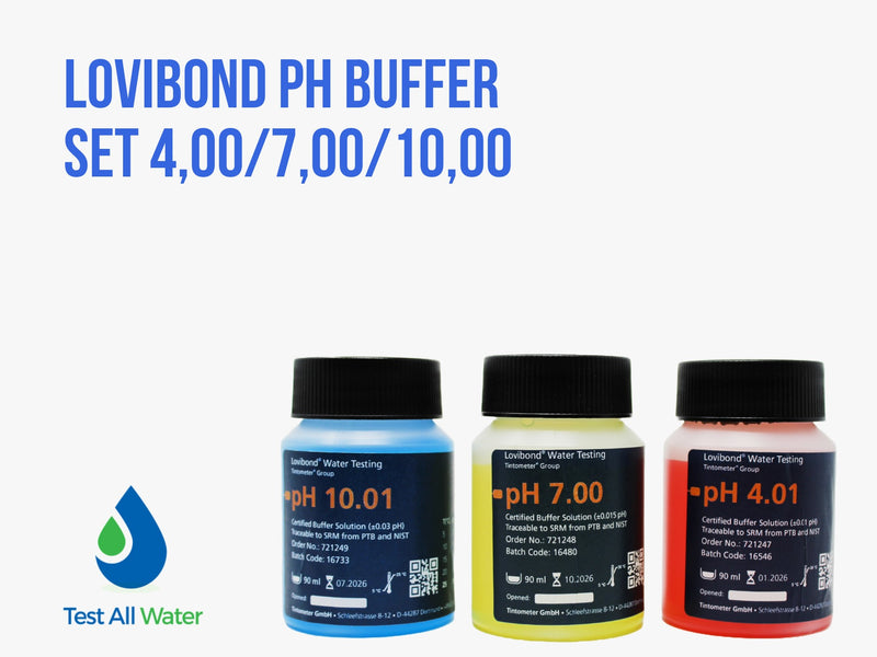 Lovibond pH Buffer Set 4,00/7,00/10,00