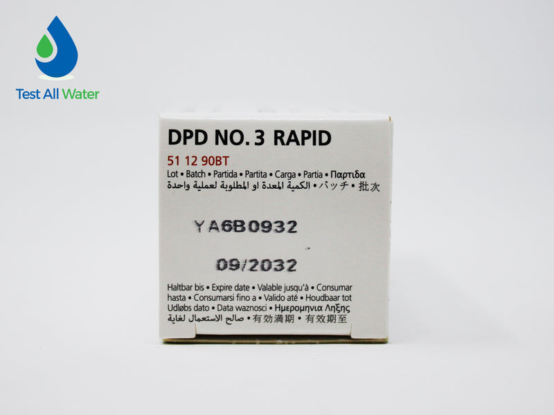 Lovibond DPD No 3 Rapid Dissolve Tablets