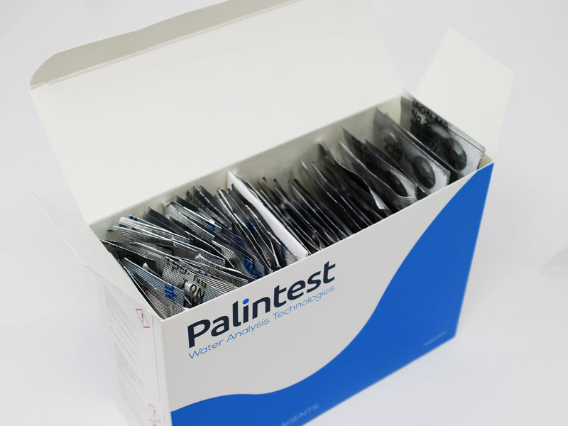 Palintest Iron MR Tablets (broken tablet packaging)