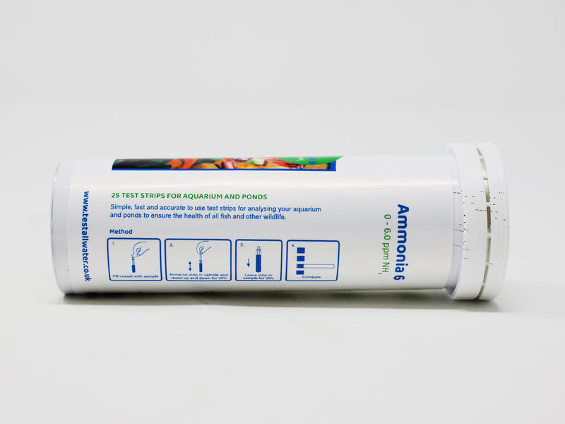 Aquarium Ammonia 6, 50 strips/pk Test All Water