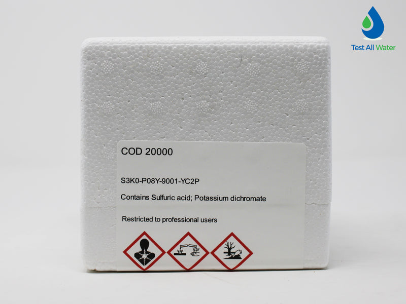 Palintest COD (Merc-Free), Photometer Tubetests, 500 - 20,000 mg/L O2